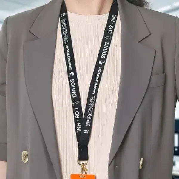 Eco-Friendly Wood Fiber Lanyards