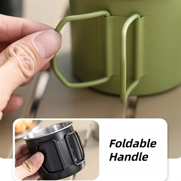 Outdoor Camping Stainless Steel Mug-12oz