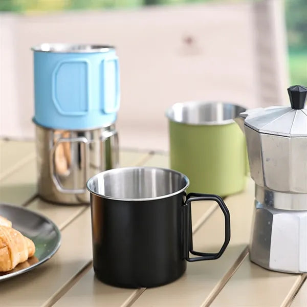 Outdoor Camping Stainless Steel Mug-12oz