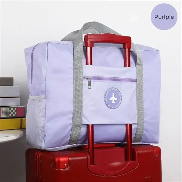 Foldable Travel Duffel Bag Luggage Tote Multi Color Storage