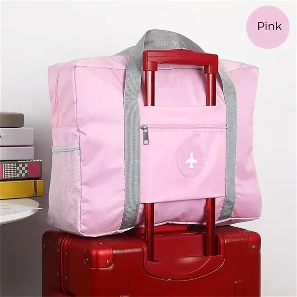 Foldable Travel Duffel Bag Luggage Tote Multi Color Storage