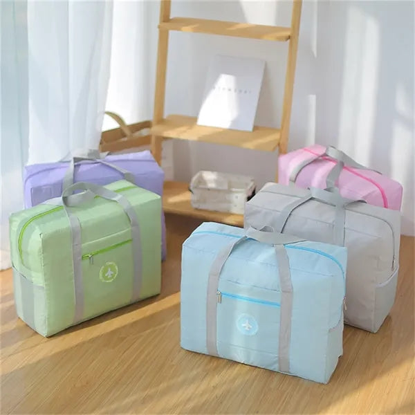 Foldable Travel Duffel Bag Luggage Tote Multi Color Storage