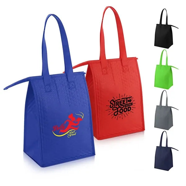 Econo Non-Woven Lunch Cooler Tote Bag (9" X 13")
