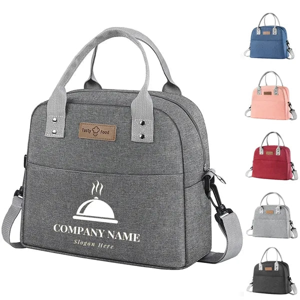 Premium 12-Can Insulated Lunch Tote with Thick Foil Lining