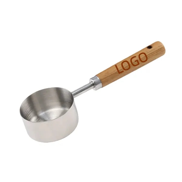 Long Handled Stainless Steel Kitchen Scoop For Baking