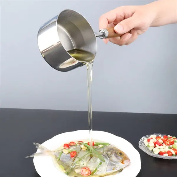 Long Handled Stainless Steel Kitchen Scoop For Baking