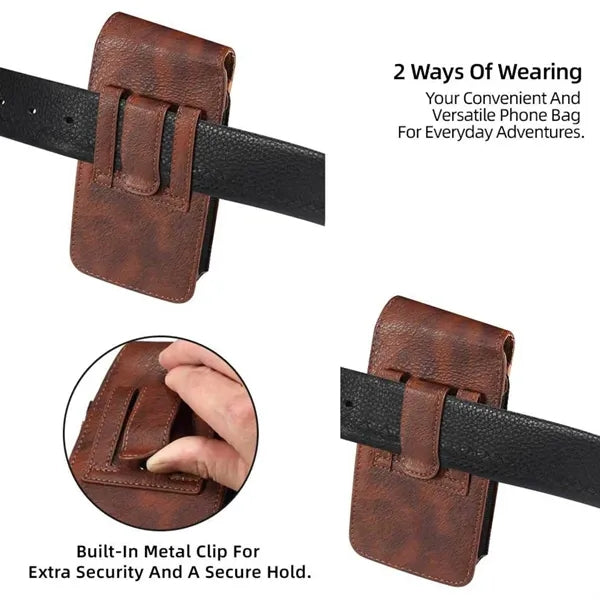 Belt Clip Phone Holster Case Waist Pack Pouch For Outdoor