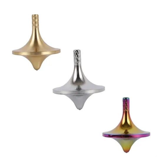 Premium Brass Fidget Spinning Top