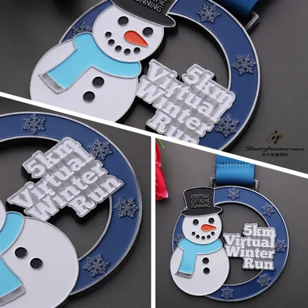 2 1/2" Custom Die-Struck Single-Sided Medal