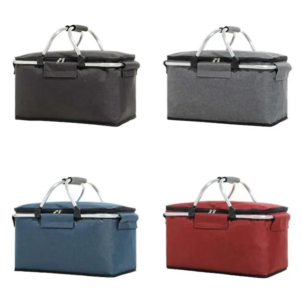 Portable Collapsible Picnic Basket Cooler