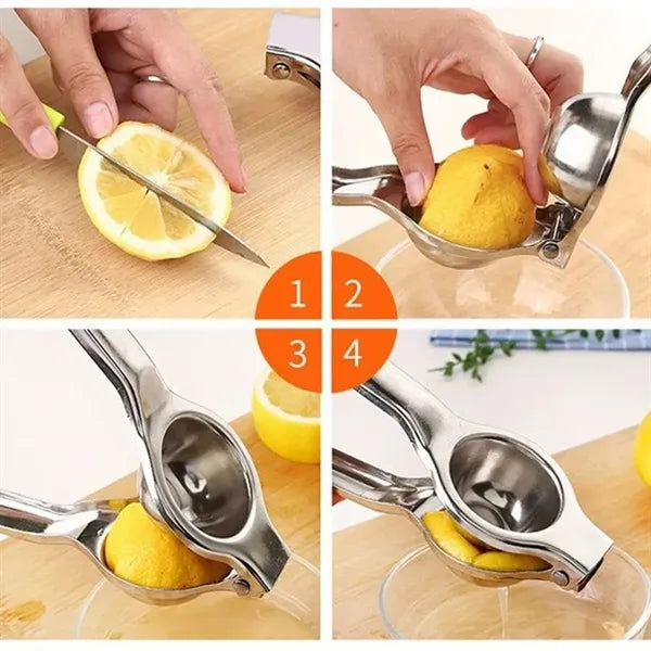 Stainless Steel Manual Lemon Juicer