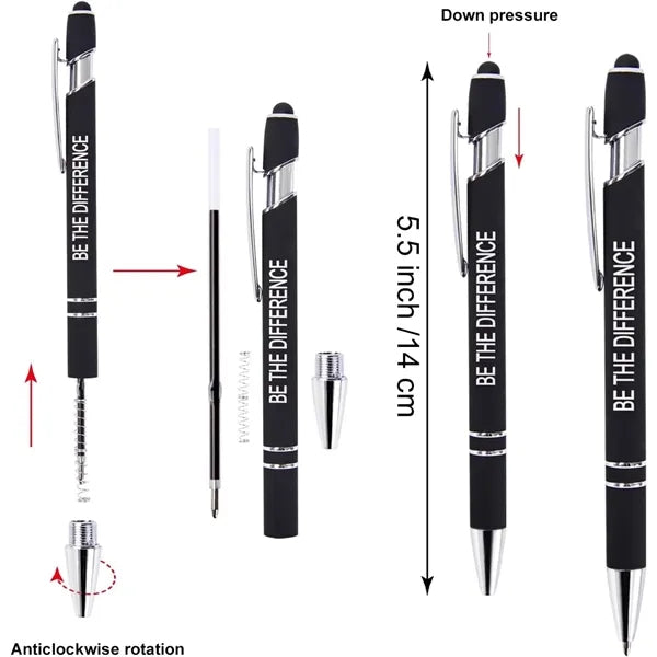 3 Piece Vacpack Journal, Stylus Pen, and Bag Gift Set