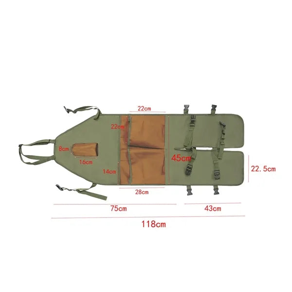 Multi-Pocket Gardening Apron for Pruning