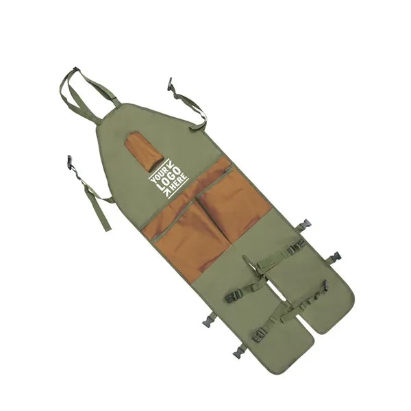 Multi-Pocket Gardening Apron for Pruning