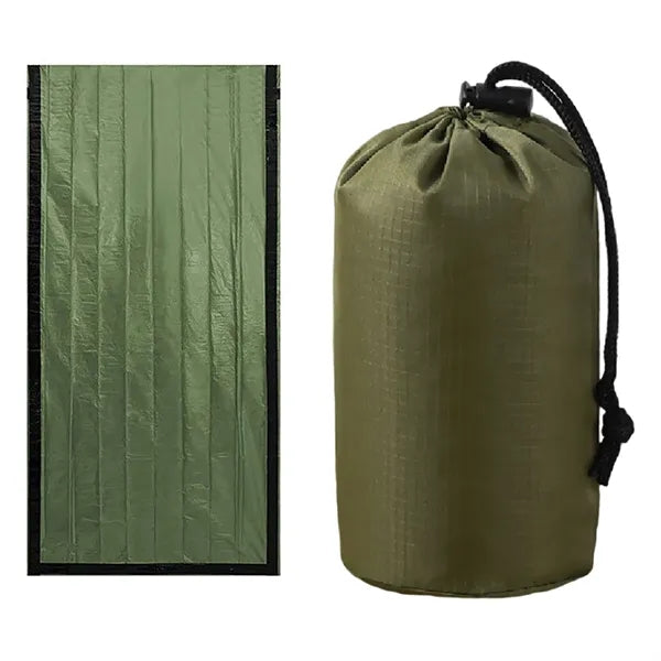 84.7'' x 35.5'' Emergency Sleeping Blanket With Survival Bag