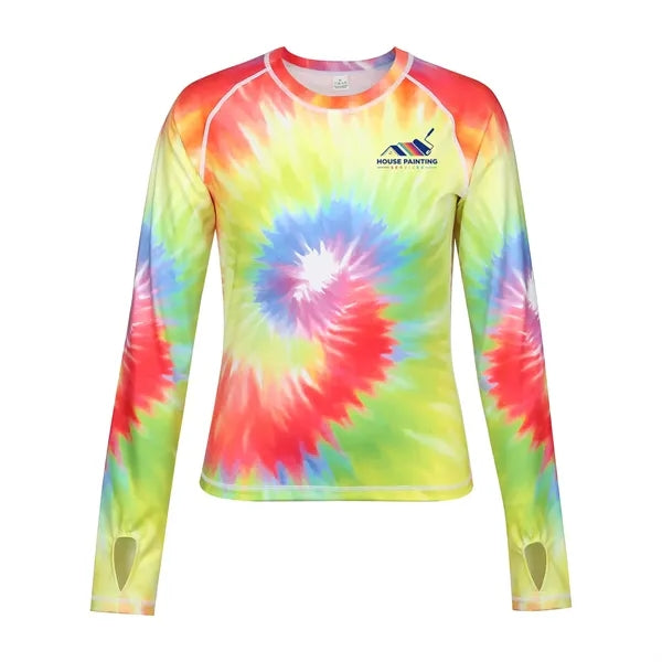 Raglan Workout Long Sleeve Shirt With Flatlock Seams