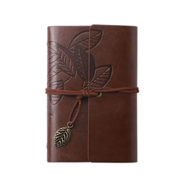 A7 PU Leather Cover Loose Leaf Blank Notebook Journal Diary