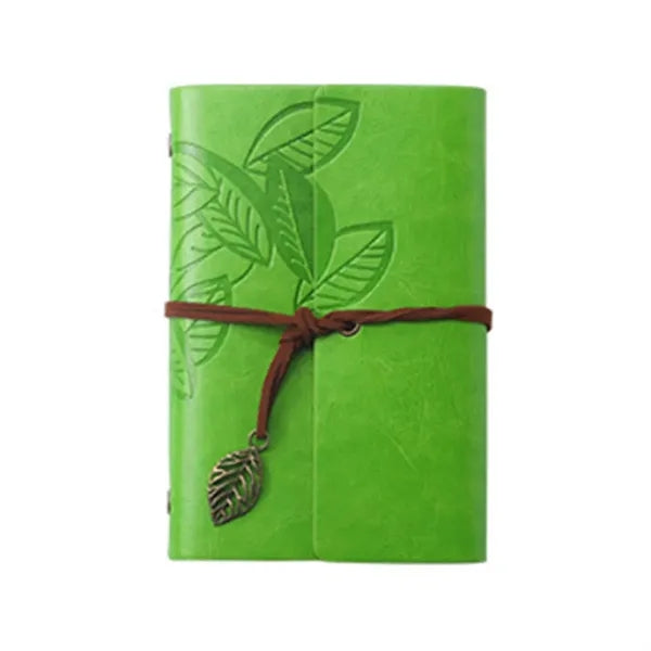 A7 PU Leather Cover Loose Leaf Blank Notebook Journal Diary