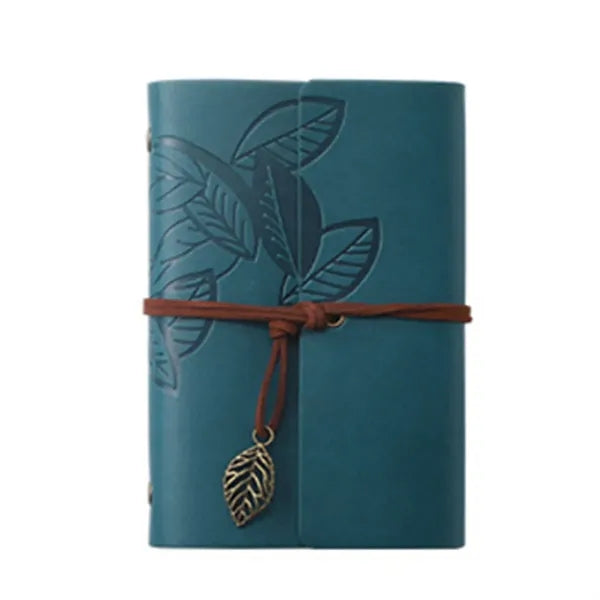 A7 PU Leather Cover Loose Leaf Blank Notebook Journal Diary