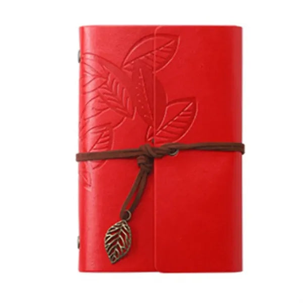 A7 PU Leather Cover Loose Leaf Blank Notebook Journal Diary