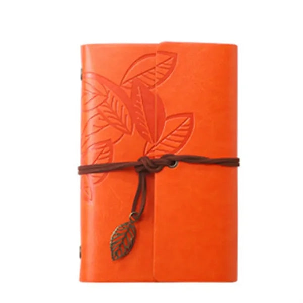 A7 PU Leather Cover Loose Leaf Blank Notebook Journal Diary