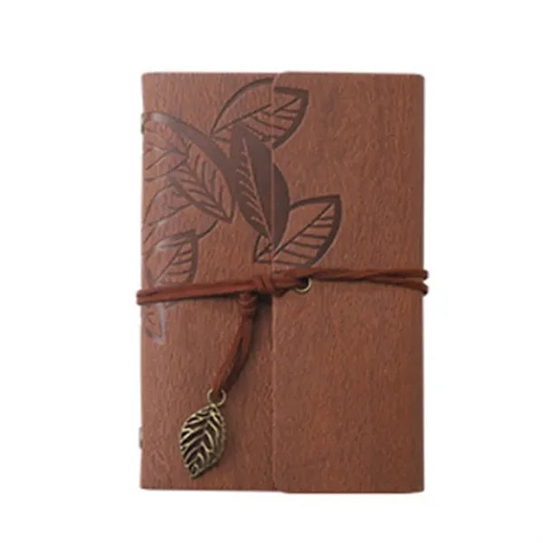 A7 PU Leather Cover Loose Leaf Blank Notebook Journal Diary