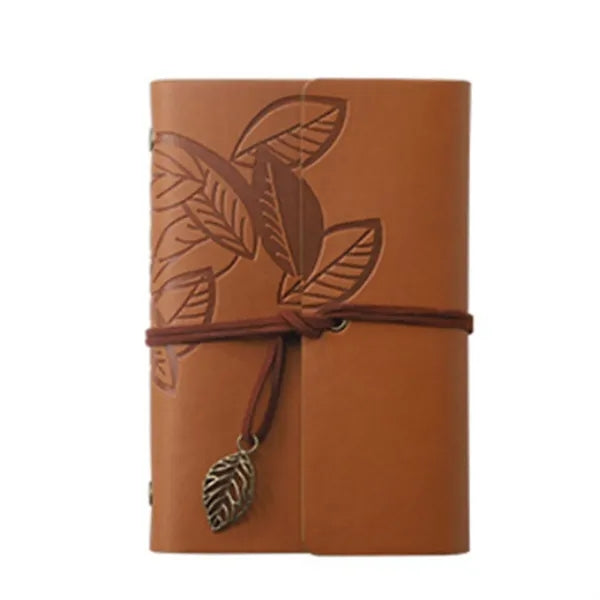 A7 PU Leather Cover Loose Leaf Blank Notebook Journal Diary