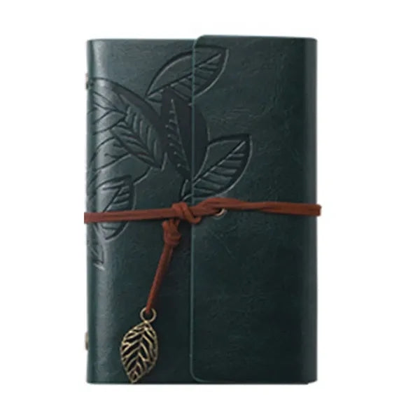A7 PU Leather Cover Loose Leaf Blank Notebook Journal Diary
