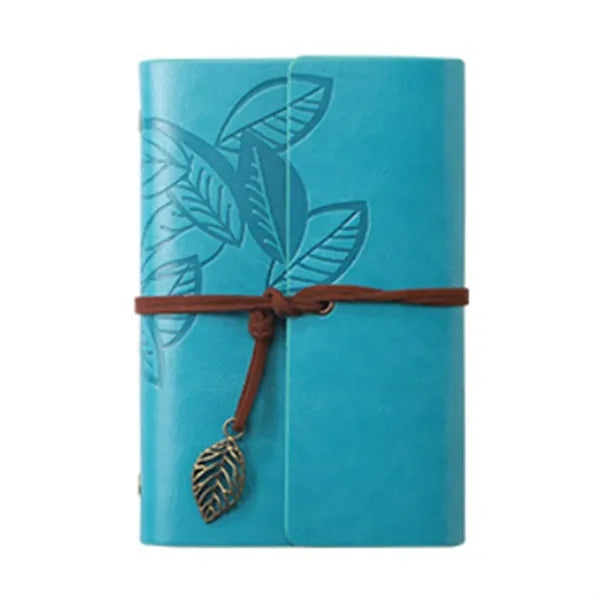 A7 PU Leather Cover Loose Leaf Blank Notebook Journal Diary