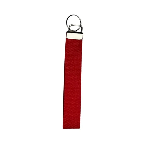 Durable Canvas Keychain Wristlet Strap