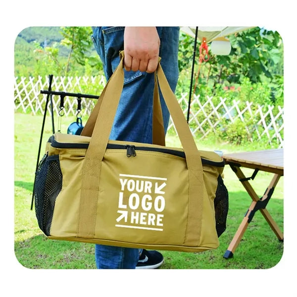 Picnic Bag with Cooler Compartment