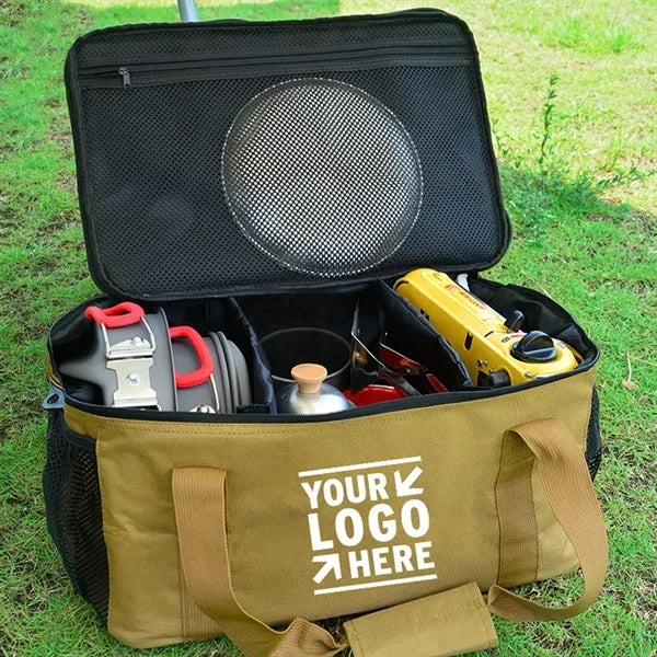 Picnic Bag with Cooler Compartment