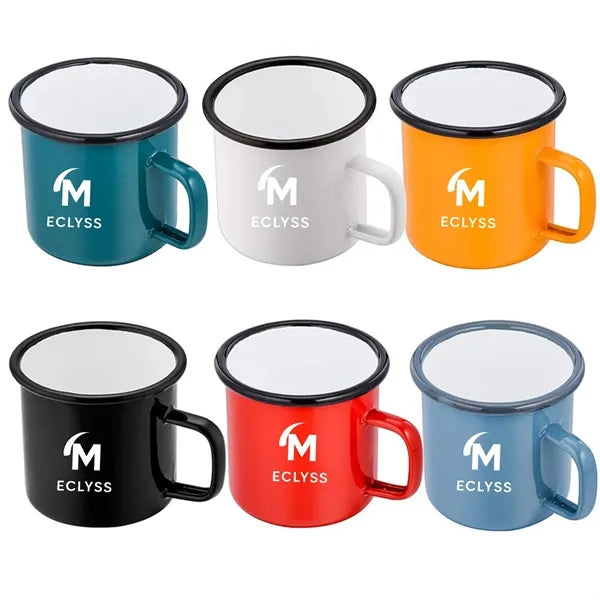 Retro Enamel Mug