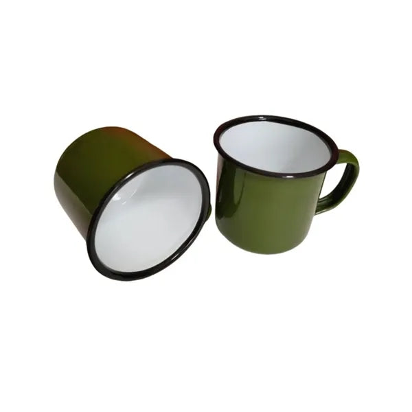 Retro Enamel Mug