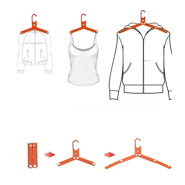 Metal Heavy Duty Folding Hangers