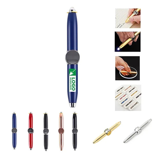 Fidget Spinner Pen 3 in 1 for Stress Relief