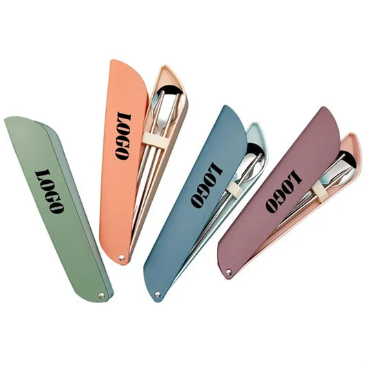 Stainless Steel Chopsticks And Spoon Travel Picnic Set