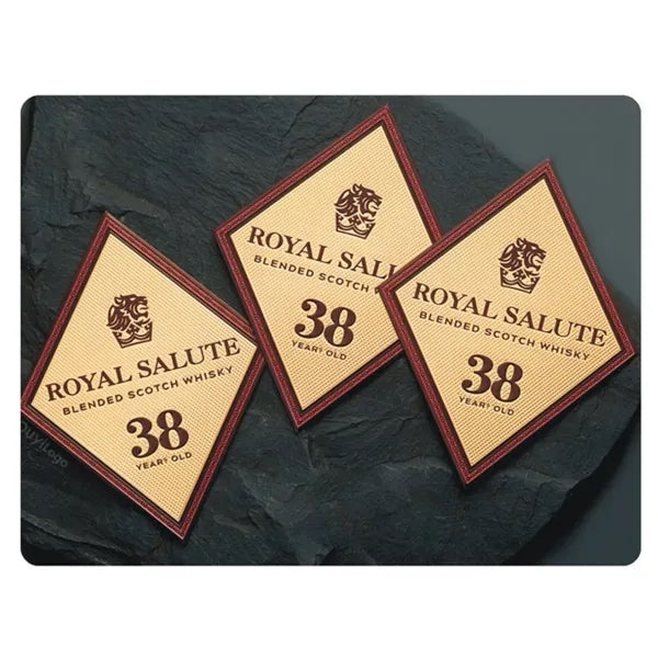 Embossed Metal Gold Label For Wine/Whiskey/Perfume Bottle