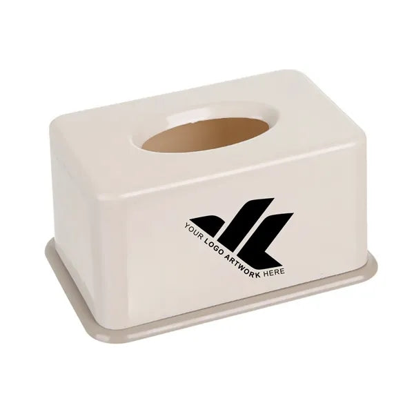 Plastic storage box tissue box