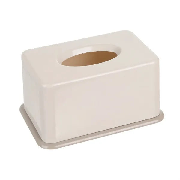 Plastic storage box tissue box