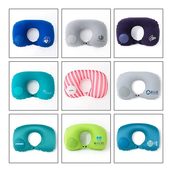 Inflatable U-Shaped Neck Pillow