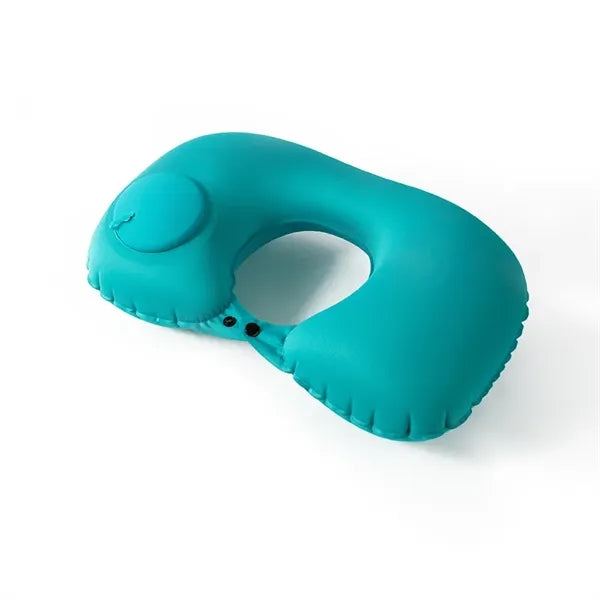 Inflatable U-Shaped Neck Pillow