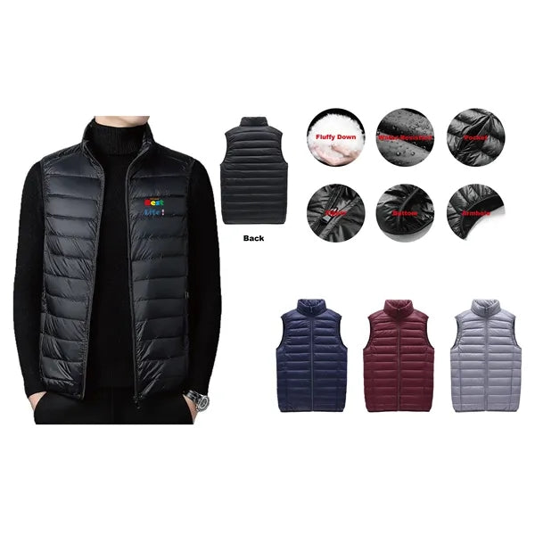 Light Weight Men's Prevail Packable Puffer Vest