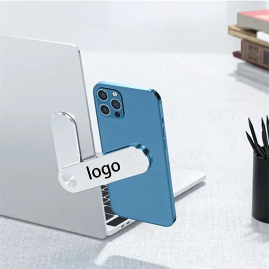 Ultra-thin portable smartphone computer side stand