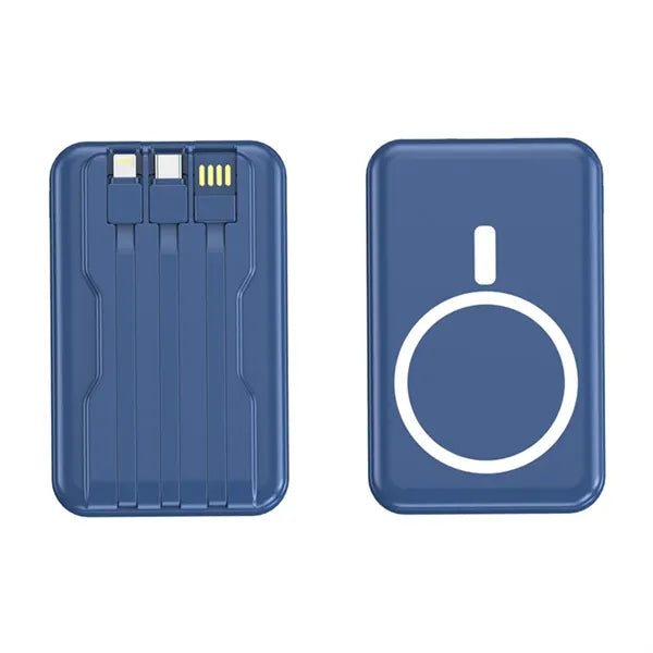 3c certified 10000mAh Wired Wireless Magsafe Power Bank