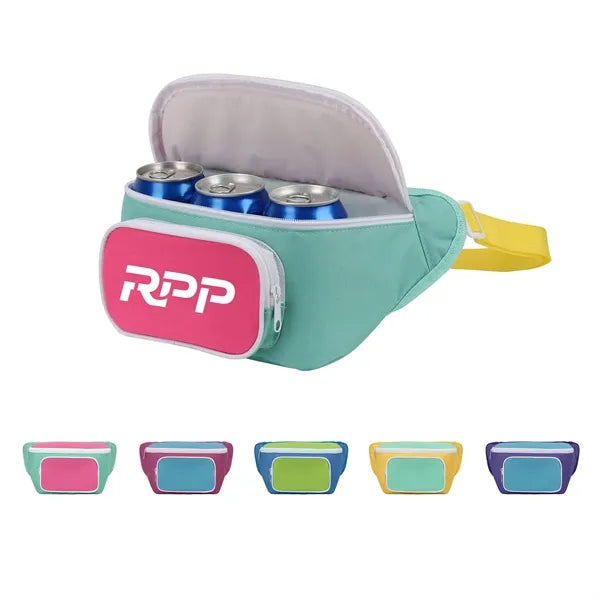 3 Can Insulated Cooler Fanny Pack