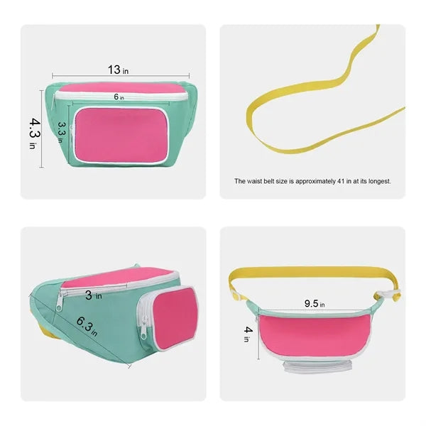 3 Can Insulated Cooler Fanny Pack
