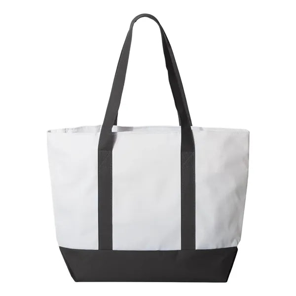 Liberty Bags Bay View Giant Zippered Tote