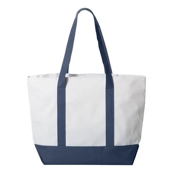 Liberty Bags Bay View Giant Zippered Tote