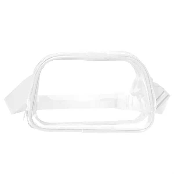 Stadium Approved Clear PVC Crossbody Belt Bag
